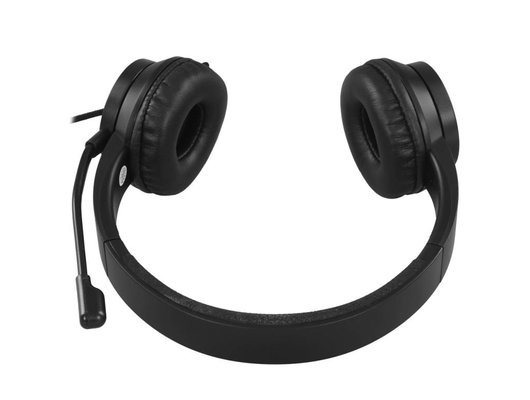 Наушники с микрофоном проводные Defender Tune 150 черные